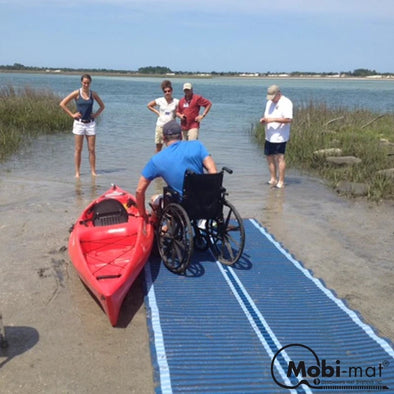 What does a beach wheelchair look like?