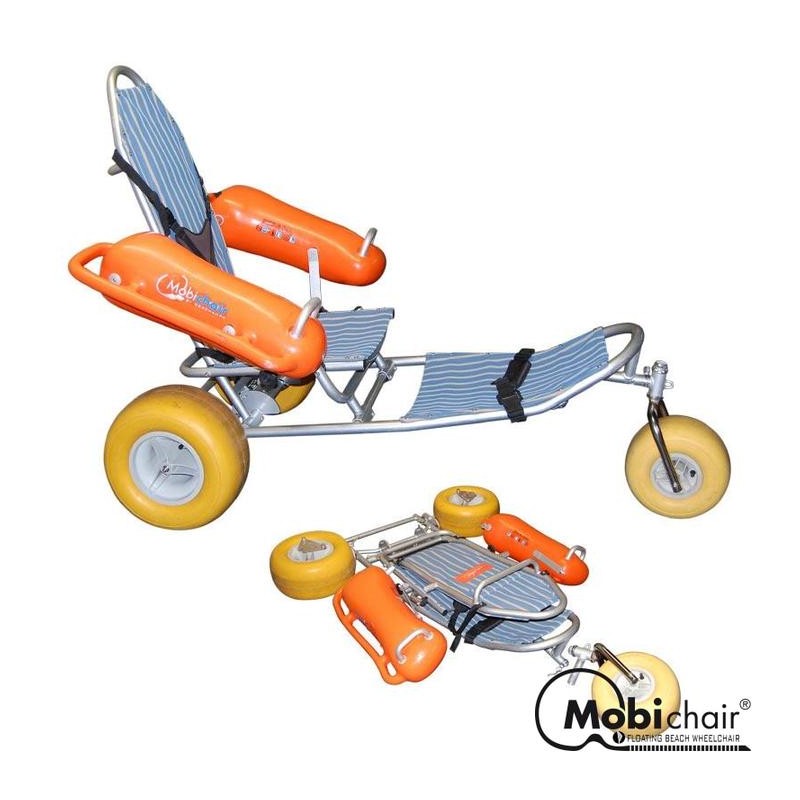 What can i put on my wheelchair wheels to go.on the beach