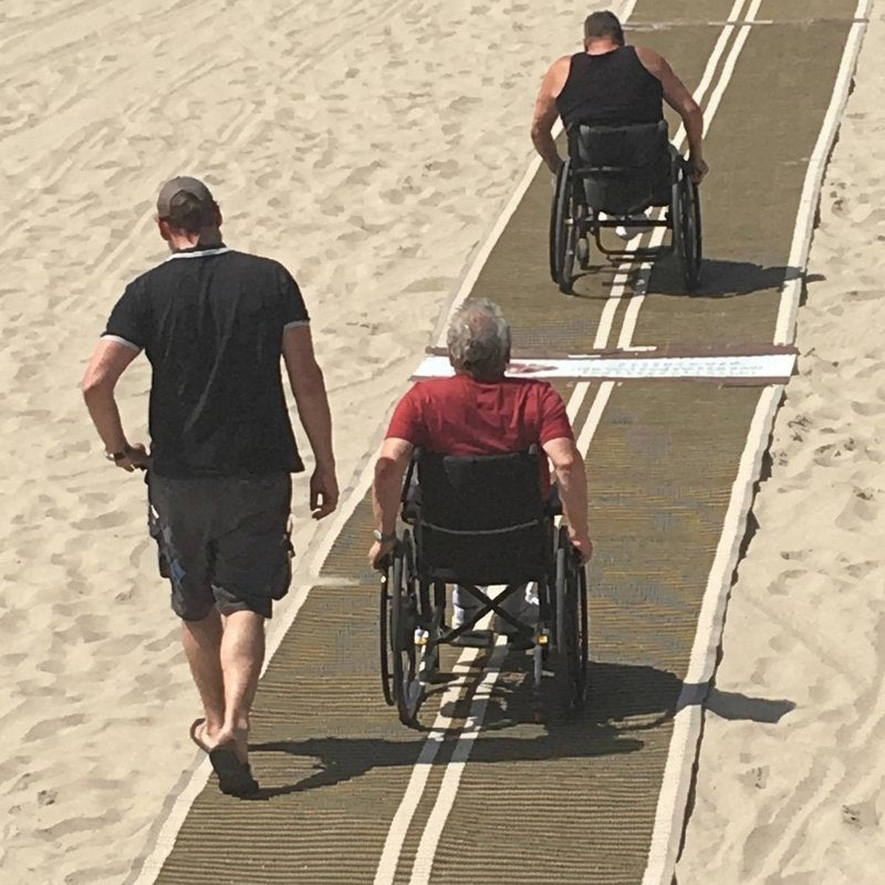 5 ft wide Wood-like Roll-up Walkway - product photo 5