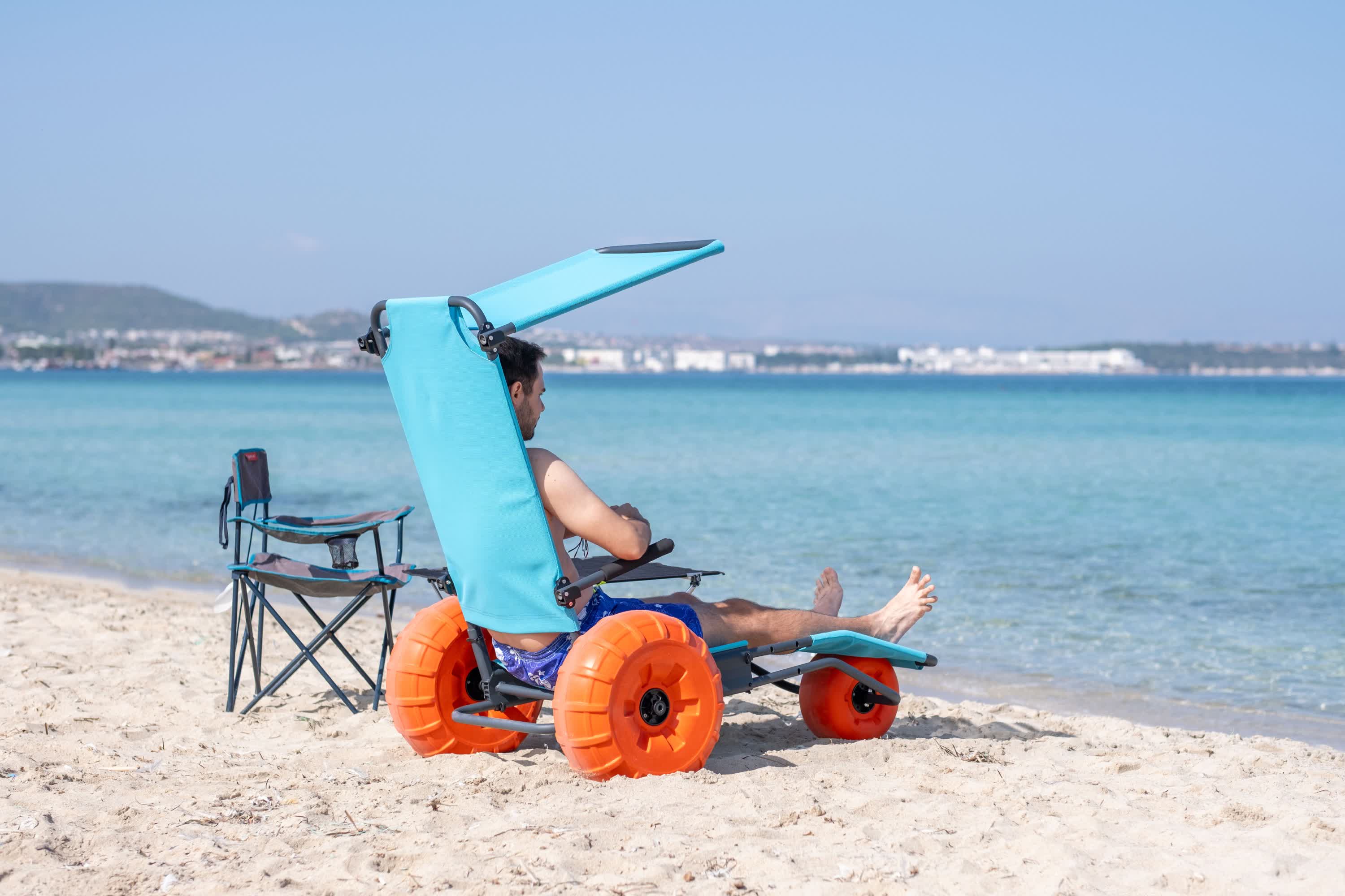 SunWheels® Beach Wheelchair  " NEW"