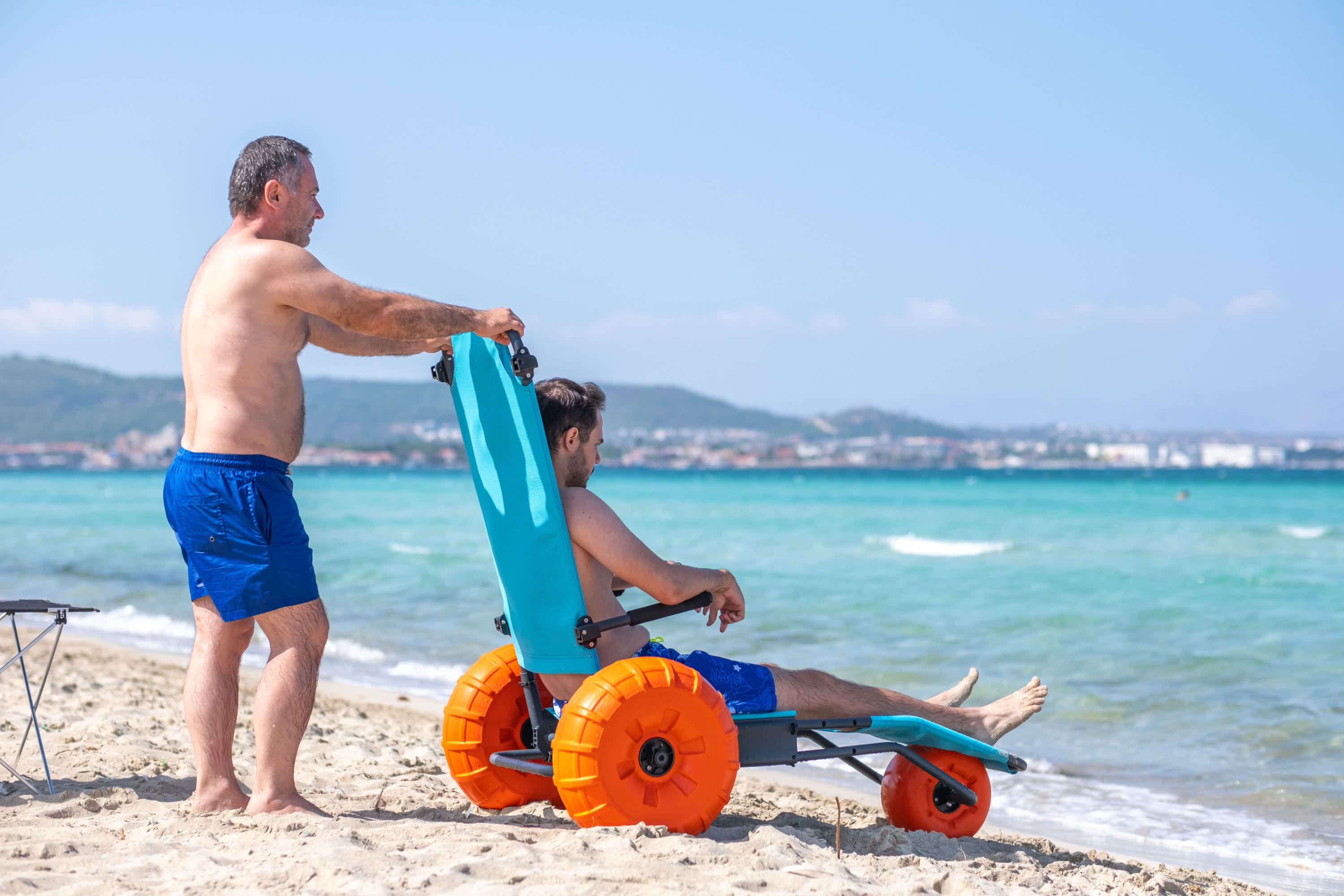 SunWheels® Beach Wheelchair  " NEW"
