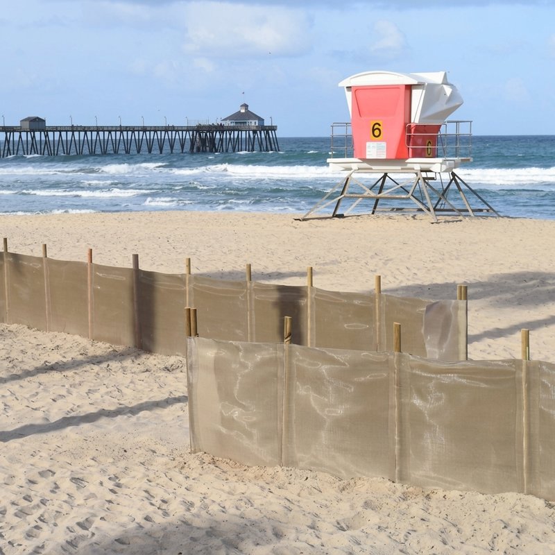 Sand Fence Tri-X | Mobi-Mat® Dune Protection Fencing – Mobi-mat® Shop