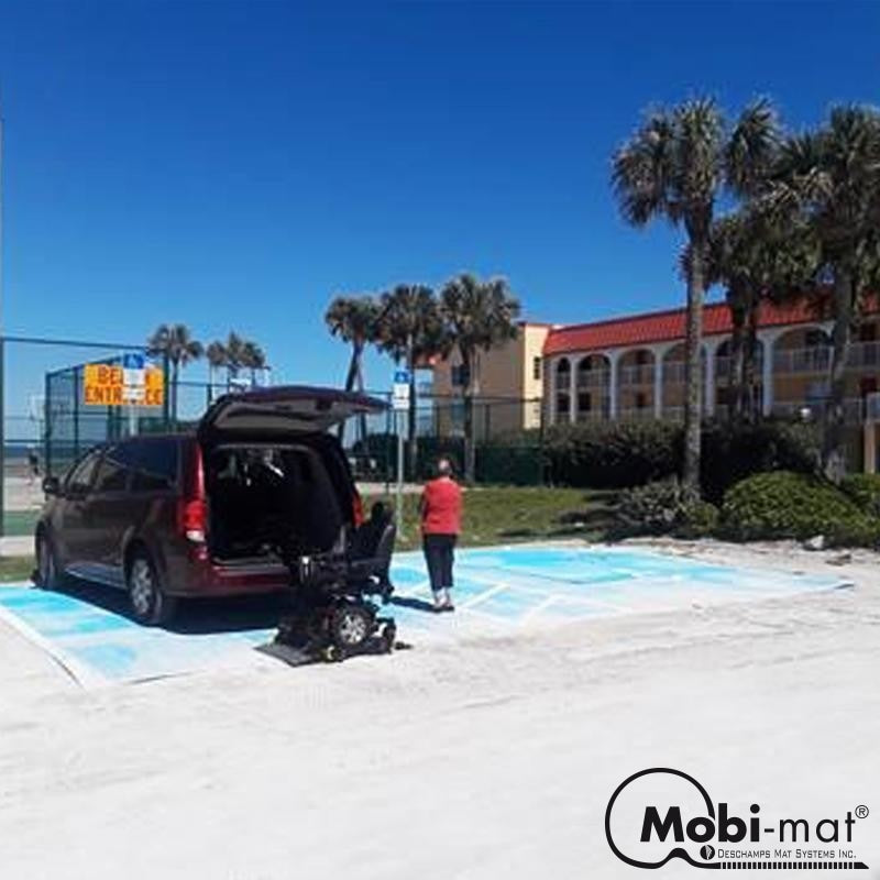 Ada Temporary Portable Parking Type Mobideck