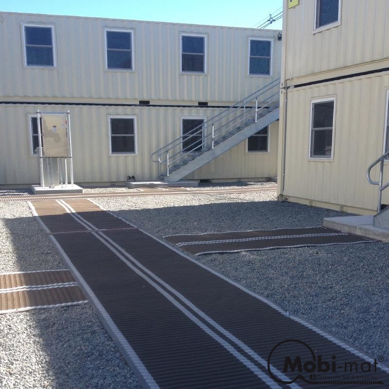 Portable Detour Sidewalk Mat - 5 Ft Wide Diversion Pathway Type Afx Brown Eagle / 33